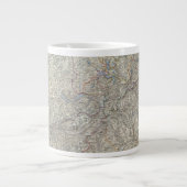 スイス、サヴォイ、ピードモント ジャンボコーヒーマグカップ (正面)