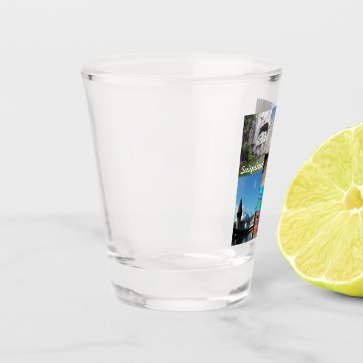 スイス ショットグラス (左)