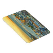 スイス,ジュネーブ市航空パノラマ マグネット (右側)