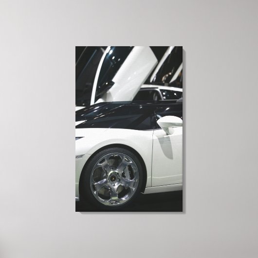 スイス,ジュネーブ:第75回ジュネーブ自動車年間9 キャンバスプリント (正面)