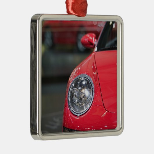 スイス,ジュネーブ:第75回年次ジュネーブ自動車8 メタルオーナメント (右)