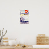 スイス・ジュンフラウ鉄道ヴィンテージのポスター ポスター (キッチン)