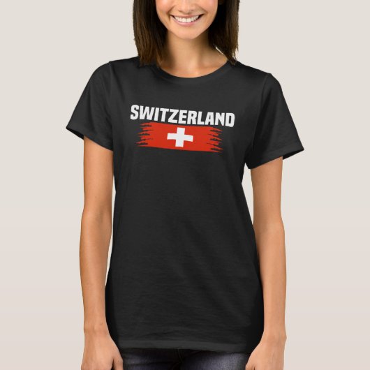 スイス スイス人 Tシャツ (正面)