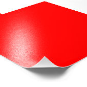 スイス – スイス国旗 フォトプリント (角)