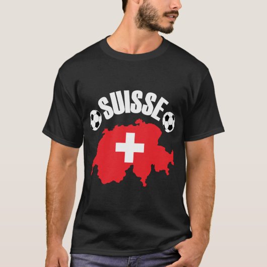 スイス・スイス・サッカー Tシャツ (正面)