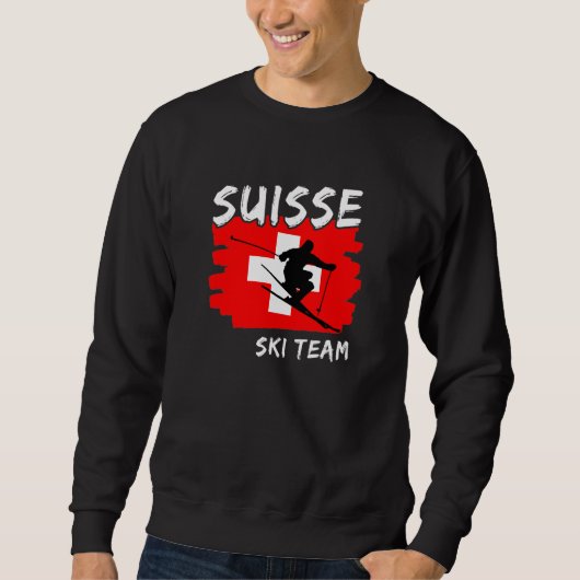 スイス スキー スウェットシャツ (正面)