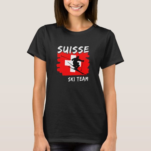 スイス スキー Tシャツ (正面)