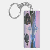 スイス·ゼルマットのマッターホーン山 キーホルダー (正面左)