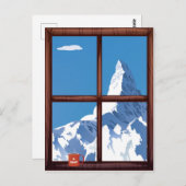 スイス·ゼルマット ポストカード (正面/裏面)