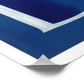 スイス・ダボス・ヴィンテージ旅行ポスター復元 ポスター (角)