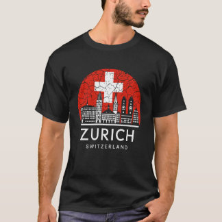 スイス チューリッヒ市 Tシャツ