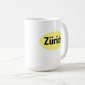 スイス・チューリッヒ・ムグ コーヒーマグカップ (正面右)