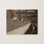 スイス、ティチノ·カントン、ルガノ。レイクフロント ジグソーパズル (横)