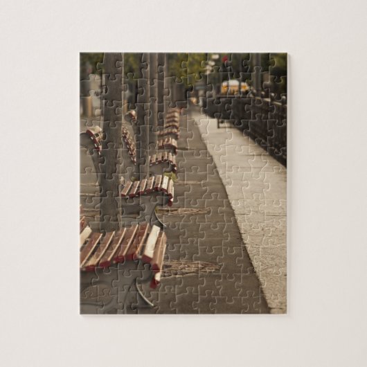 スイス、ティチノ·カントン、ルガノ。レイクフロント ジグソーパズル (縦)