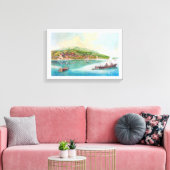 スイス，ヌシャテル キャンバスプリント (インサイチュ (リビング))