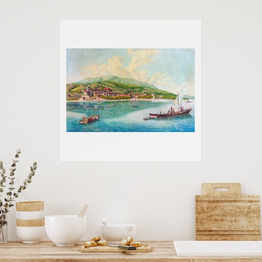 スイス，ヌシャテル ポスター (キッチン)