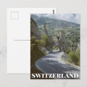 スイス，バレ ポストカード (正面/裏面)