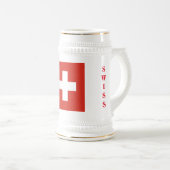スイス ビールジョッキ (正面右)