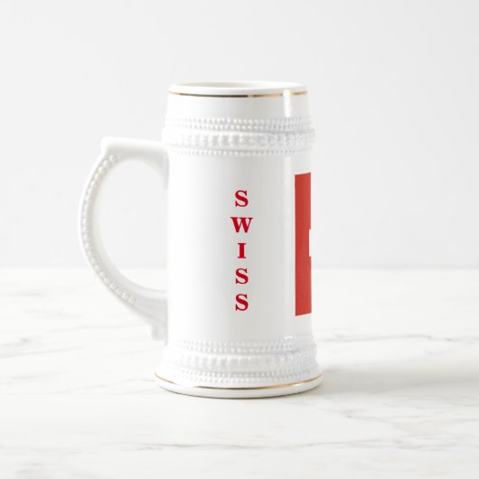 スイス ビールジョッキ (左)