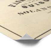 スイス・フェアフィールド ポスター (角)