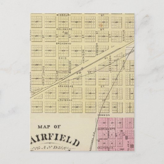 スイス・フェアフィールド ポストカード (正面)