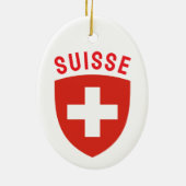 スイス(フランス語圏スイス) セラミックオーナメント (裏面)