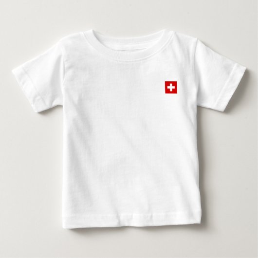 スイス ベビーTシャツ (正面)