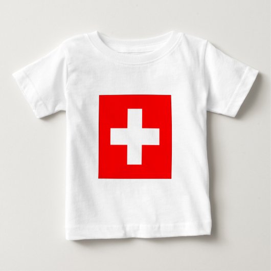 スイス ベビーTシャツ (正面)