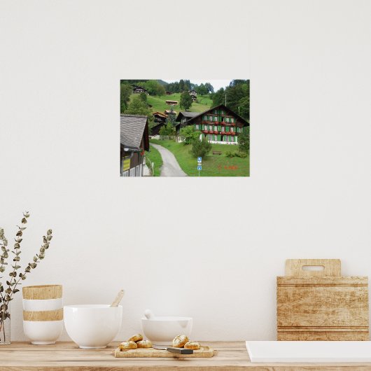 スイス ポスター (キッチン)