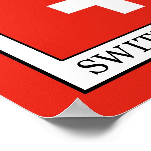 スイス ポスター (角)