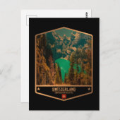 スイス ポストカード (正面/裏面)