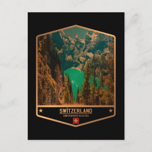 スイス ポストカード (正面)