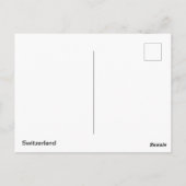 スイス ポストカード (裏面)