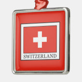 スイス メタルオーナメント (左)