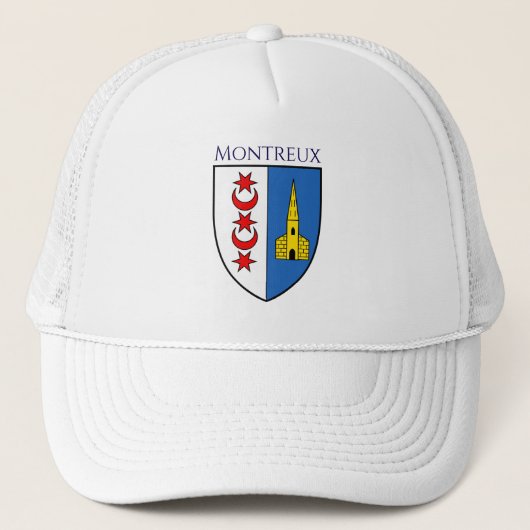 スイス モントルー市の紋章 キャップ (正面)