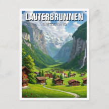 スイス ラウターブルンネン 旅行