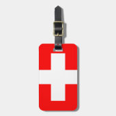 スイス ラゲッジタグ (正面縦)