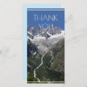 スイス、ラフーリー州ツアーノワール サンキューカード (正面/裏面)