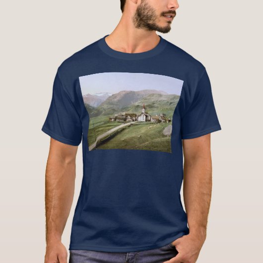 スイス・リアルプ（1900年頃） Tシャツ (正面)