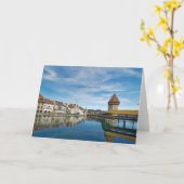 スイス，ルツェルン カード (黄色い花)