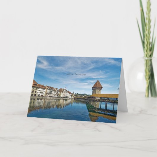 スイス，ルツェルン カード (正面)
