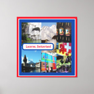 スイス，ルツェルン キャンバスプリント