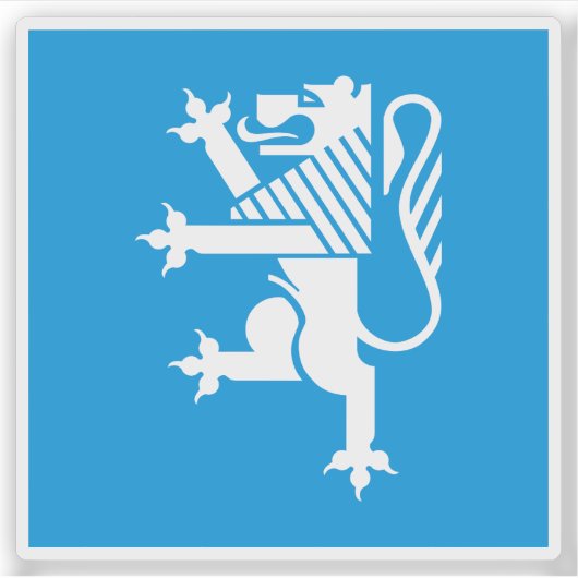 スイス・ロカルノ州旗 シール (正面)