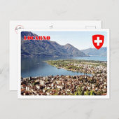 スイス – ロカルノ – ポストカード (正面/裏面)