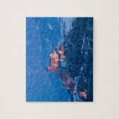 スイス、ワリス/バレス、ション：バシリケ·デ ジグソーパズル (縦)