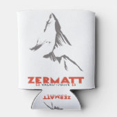 スイス、ヴァレ、ツェルマット 缶クーラー (裏面)