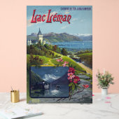 スイス・ヴィンテージ旅行ポスター アクリルサイン (ウェディング)
