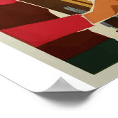 スイス – ヴィンテージ旅行ポスター ポスター (角)