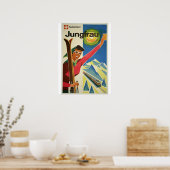 スイス – ヴィンテージ旅行ポスター ポスター (キッチン)