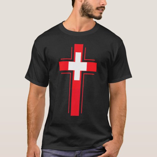スイス 信仰深きカトリック Tシャツ (正面)